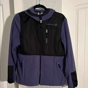 Free Country Stormy Blue Mountain Fleece Jacket M